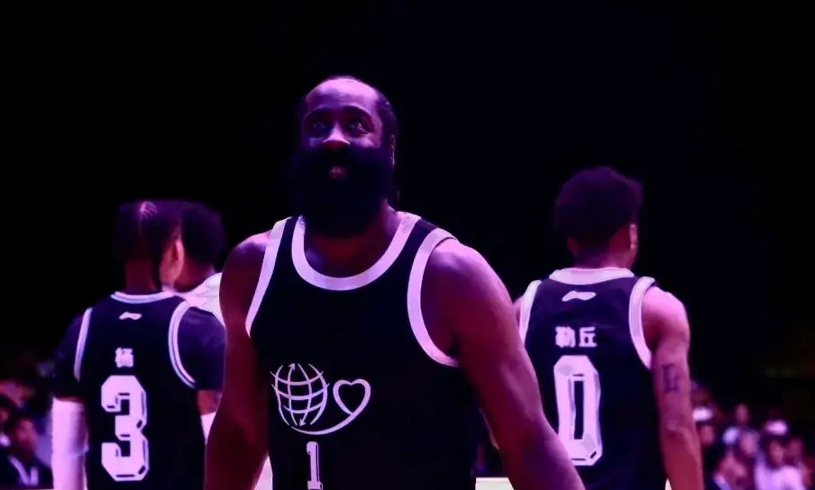 NBA球员参加慈善篮球比赛